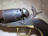 Civil War Colt 1860 Army Inspector Marked field used Percussion .44 cal Revolver in original holster - 13 of 15