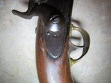 "U.S" I. N. Johnson .54 cal Dragoon Horse Percussion Pistol - Model 1842 dated 1853 with original Pommel Holster - 11 of 15