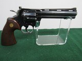 Scarce Early Colt Python - 1956 - Low Serial#1371 - 6 Inch Vent Rib - Blue Finish - 2 of 15