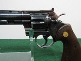 Scarce Early Colt Python - 1956 - Low Serial#1371 - 6 Inch Vent Rib - Blue Finish - 3 of 15
