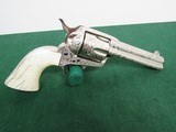 Gorgeous Cattle Brand Engraved Colt SAA Single Action Army - 1st Gen - Circa 1900 - .45LC - 8 of 15