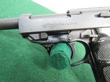 Walther P38 Pistol - West German Police -
Post WWII 9mm with (2) original magazines - SN#309821 - 3 of 11