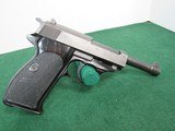 Walther P38 Pistol - West German Police -
Post WWII 9mm with (2) original magazines - SN#309821 - 5 of 11