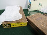 Scarce "1957" Colt Python - .357 Mag Revolver - Low Serial Number #3347 - Original box & Paperwork - Blue 6 Inch Barrel - 8 of 9