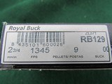 12 Gauge 00 Buck Ammo - Royal Buck - 2 3/4 Inch - 9 Pellets - 1 box of 5 Shells / Rounds - 2 of 2