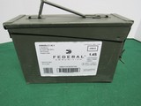 Federal 5.56 Nato - 420 Rds in Ammo Can - 62gr green tip FMJBT on Stripper Clips - 1 of 2
