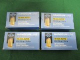 10mm AMMO Ammunition PPU 4 boxes of 50 rounds for Total 200Rds FMJ 170gr - 1 of 3