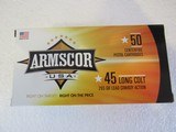 45 LONG COLT - COLT - LC AMMUNITION - ARMSCOR 255 GRAIN LFNP
BOX 50 ROUNDS COWBOY ACTION - 3 of 5