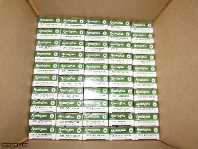 223 Rem UMC REMINGTON 55 GRAIN FMJ 1000 Rds 20 Rd Boxes