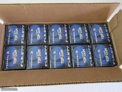 410 Shotgun Ammunition
#8 Shot
FEDERAL TOP GUN
2 1/2 Inch High Brass Shells
1330fps Muz Velocity
Case 250 Rounds $20 Ship