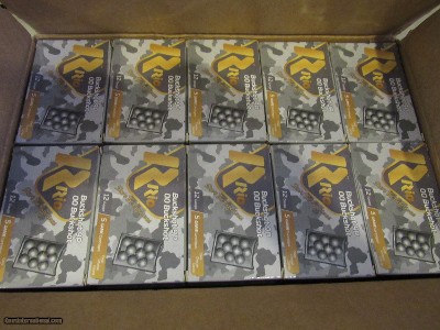 12 GAUGE 00 BUCK SHOT
RIO
1345fps Muz Vel
9 PELLET
2 3/4 Inch Shells
Case 250 Shells
$25 SHIP