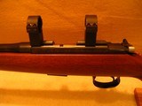 CZ 452-2E AMERICAN .22LR SPORTER RIFLE, RARE HIGHLY FIGURED STOCK, Factory Rings, N.Mint! - 11 of 15