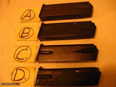 BROWNING HI POWER 9MM FACTORY AND CONTRACT, 13 Round Mags, All 4 are
Exc. and fired tested!