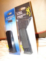 BROWNING HI POWER 9MM, 10 RND. MAGS., SET: 1- BRNG. FACTORY Plus: 1-MEC-GAR both new/box! - 1 of 7