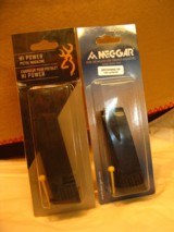 BROWNING HI POWER 9MM, 10 RND. MAGS., SET: 1- BRNG. FACTORY Plus: 1-MEC-GAR both new/box! - 2 of 7
