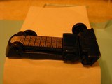 MAUSER .22 TARGET REAR SIGHT, for ES350B, VG working order, Pre-war, SUPER RARE! - 2 of 12