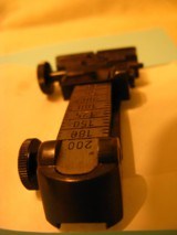 MAUSER .22 TARGET REAR SIGHT, for ES350B, VG working order, Pre-war, SUPER RARE! - 4 of 12