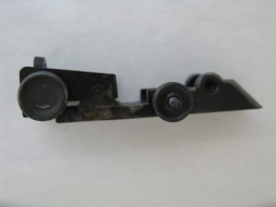 MAUSER ES350N .22LR CUSTOMIZED TARGET REAR SIGHT, PRE-WAR, RARE.