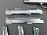 Sig Hammerli P240 Target Pistol 3 Barrel Set in Mint Condition w/ Pic Rails - 3 of 13