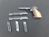 Sig Hammerli P240 Target Pistol 3 Barrel Set in Mint Condition w/ Pic Rails - 1 of 13