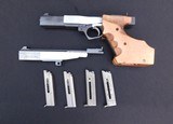 Sako Tri Ace Target Pistol Two Barrel Set Mint Condition with 4 Magazines - 1 of 15