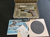 Sako Tri-Ace .32S&W Target Pistol and .22 Top End. Includes 4 Magazines and Case. Mint Condition - 1 of 12