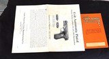 Colt Pocket Automatic Model .32 & .380 cal. Hammerless original Box w/papers - 4 of 15
