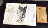 Colt Pocket Automatic Model .32 & .380 cal. Hammerless original Box w/papers - 6 of 15