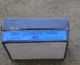 Colt .25 Automatic original box for the 1908 model 1st issue EX - 3 of 10