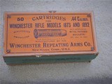 Winchester Riflr Models 1873 and 1892 44caliber full box never opened - 1 of 6