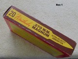 Vintage Weatherby .270 Magnum 130 grain soft point in Tiger boxes with ammo - 2 of 5
