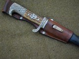 WW2 German Police dress bayonet Alexander Coppel Solingen maker stag handle - 2 of 11