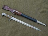 WW2 German Police dress bayonet Alexander Coppel Solingen maker stag handle - 5 of 11