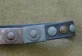 WW1 German "HATE BELT" 2 buckles unusuall - 3 of 15