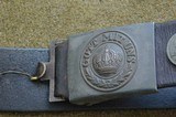 WW1 German "HATE BELT" 2 buckles unusuall - 11 of 15