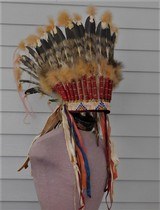 Cheyenne War Bonnet museum quality - 7 of 14