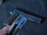 WW1 Colt 1911 45 auto Mfg. 1917 EX+ lanyard mags & officers mag pouch - 11 of 15