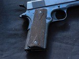 WW1 Colt 1911 45 auto Mfg. 1917 EX+ lanyard mags & officers mag pouch - 9 of 15