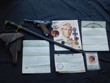 WW2 German 42 Luger 1939 W/capture paper and soldier identified with holster & bring back souviners - 1 of 14