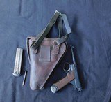 Japanese Nambu T 14 with Holster and capture papers to USMCR Corsait Pilot 1945 - 10 of 15
