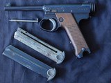 Japanese Nambu T 14 with Holster and capture papers to USMCR Corsait Pilot 1945 - 2 of 15