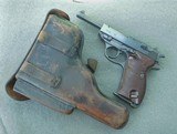 WWII Mauser P38 byf 43 m code with Holster and capture papers and 2 magazines, 66th infantry division - 13 of 15