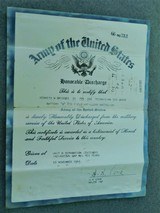 WWII Mauser P38 byf 43 m code with Holster and capture papers and 2 magazines, 66th infantry division - 15 of 15