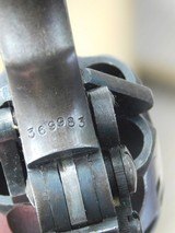 Webley 1918 Mark VI British Army Service Revolver " Boer War " .455 cal. w/Holster and Lanyard - 11 of 15