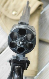 Webley 1918 Mark VI British Army Service Revolver " Boer War " .455 cal. w/Holster and Lanyard - 7 of 15