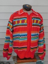 Seminole Native American Indian Patchwork Jacket LG size EX ++++