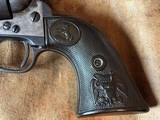 Colt Single Action, mfg. 1882, 45 caliber, 7-1/2 barrel, Eagle grips, 85% - 14 of 15