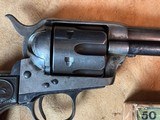 Colt Single Action, mfg. 1882, 45 caliber, 7-1/2 barrel, Eagle grips, 85% - 4 of 15