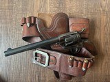 1880s J.S. Collins Money Belt and Holster for Colt SA 7-1/2 barrel 44-45 caliber Cond EX++ - 3 of 14