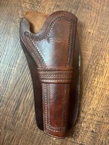 1880s J.S. Collins Money Belt and Holster for Colt SA 7-1/2 barrel 44-45 caliber Cond EX++ - 7 of 14